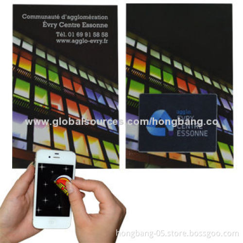 Mobile Screen Cleaner, Made of 20% Nylon and 80% Polyester